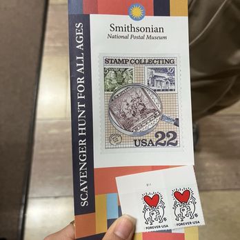 National Postal Museum - Brochure and Keith Haring Stamps - Museums Near Me - Washington, DC, District of Columbia National Postal Museum - Brochure and Keith Haring Stamps - Museums Near Me - Washington, DC, District of Columbia