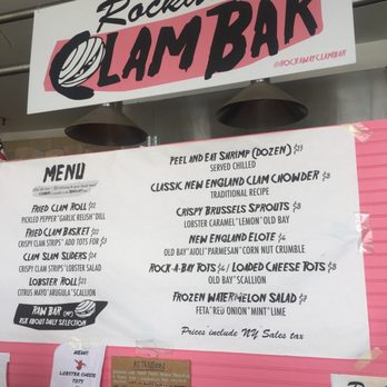 Rockaway Clam Bar - Menu - Seafood Near Me - Rockaway Park, New York