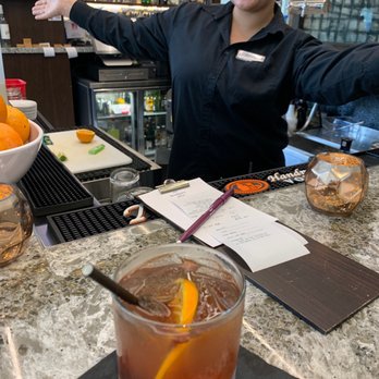 Eighteen15 Bar - Fig whiskey old fashion by Dani....... awesome!!!!! - Bars Near Me - Seattle, Washington