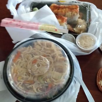 Love Sushi - Stir fried chicken yaki soba and red lobster maki - Japanese Near Me - Gaithersburg, Maryland Love Sushi - Stir fried chicken yaki soba and red lobster maki - Japanese Near Me - Gaithersburg, Maryland