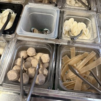 Eugene Hot Pot Express - Eggs, noodles, dumplings cauliflower - Hot Pot Near Me - Eugene, Oregon
