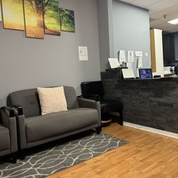 Nice waiting area