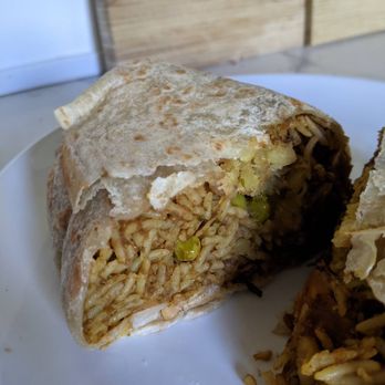 Local Kitchens - "Hella Vegan Burrito" from Curry Up - Burgers Near Me - Cupertino, California Local Kitchens - "Hella Vegan Burrito" from Curry Up - Burgers Near Me - Cupertino, California