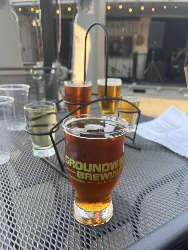 Food from Groundwork Brewing