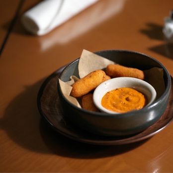 Edge Brasserie - Chorizo & Cheddar Croquetas - Cocktail Bars Near Me - Miami, Florida Edge Brasserie - Chorizo & Cheddar Croquetas - Cocktail Bars Near Me - Miami, Florida