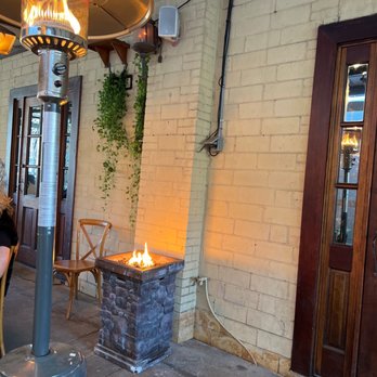 Tamara's Downtown - Outside, enclosed, seating. - New American Near Me - Fairhope, Alabama