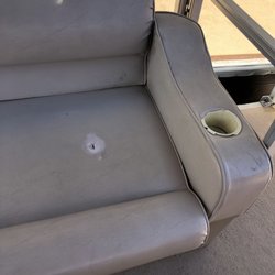 Wet and Wyld Rentals - Another ripped seat