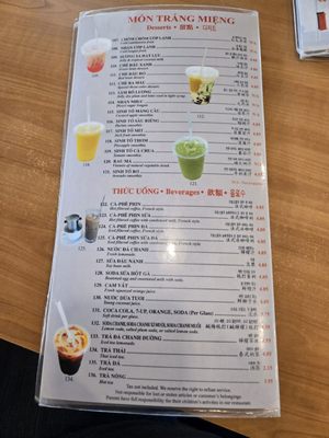 Menu photo 8 Pho So 1 Gardena, CA