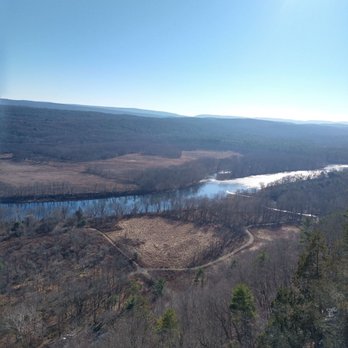 Raymondskill Falls - Looking at NJ - Hiking Near Me - Milford, Pennsylvania
