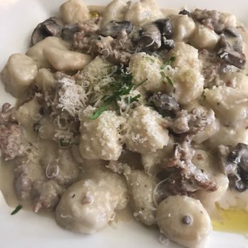 Vega - Gnocchi with truffle oil, sausage and mushrooms - Italian Near Me - San Francisco, California