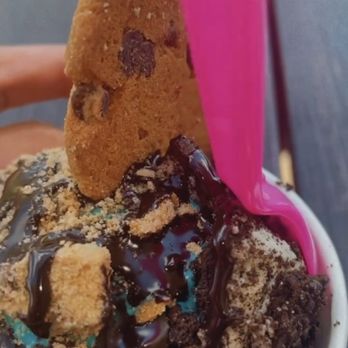 Creamistry - Cookie monster - Ice Cream & Frozen Yogurt Near Me - Houston, Texas Creamistry - Cookie monster - Ice Cream & Frozen Yogurt Near Me - Houston, Texas