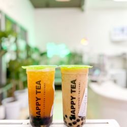 4Seasons Tea Cafe - Passion Fruit Tea & Jasmine Green Oat Milk Tea