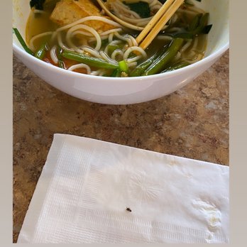 Banh Cuon Hoa - a bowl of noodles and chopsticks - Vietnamese Near Me - Houston, Texas