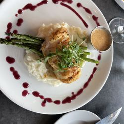 2nd Jetty Seafood - Fluke with crabmeat stuffing