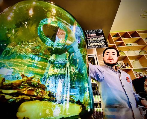 Verde y Crema by null