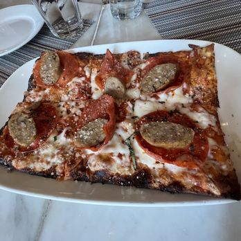 Brio Italian Grille - Pepperoni and sausage, flat bread on happier - Italian Near Me - Columbus, Ohio Brio Italian Grille - Pepperoni and sausage, flat bread on happier - Italian Near Me - Columbus, Ohio