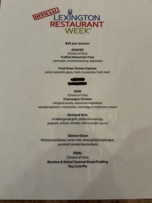 Menu photo 1 Palmers Fresh Grill Lexington, KY Menu photo 1 Palmers Fresh Grill Lexington, KY