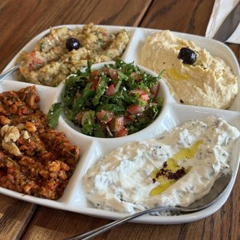 Zara Austin - Mixed appetizers (set, cannot choose) - Mediterranean Near Me - Forest Hills, New York Zara Austin - Mixed appetizers (set, cannot choose) - Mediterranean Near Me - Forest Hills, New York