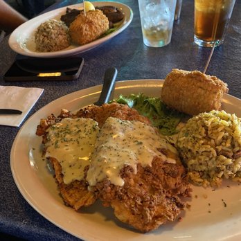 Blind Tiger - Baked chicken Jumbaliya rice Fried corn - Cajun/Creole Near Me - Shreveport, Louisiana Blind Tiger - Baked chicken Jumbaliya rice Fried corn - Cajun/Creole Near Me - Shreveport, Louisiana