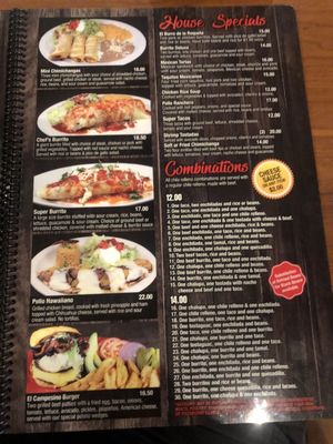 Menu photo 1 El Campesino Dawsonville, GA Menu photo 1 El Campesino Dawsonville, GA