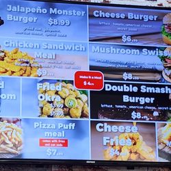 Flame N Crepe - Menu