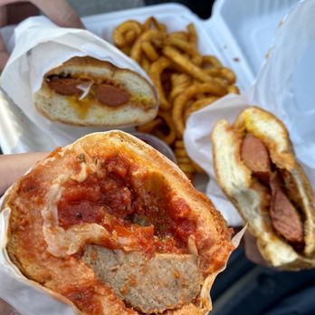 Upper Crust Deli - Italian Meatball Sandwich, Curly Fries, Hot Dog - Delis Near Me - Pacifica, California