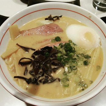 Slurping Turtle - Miso Tonkotsu with a poached egg added in! - Sushi Bars Near Me - Ann Arbor, Michigan