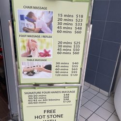 Ultimate Relaxation - Table massage, 30 minutes $40