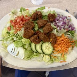Stadium Sports Grill - Stadium Beef Tips salad