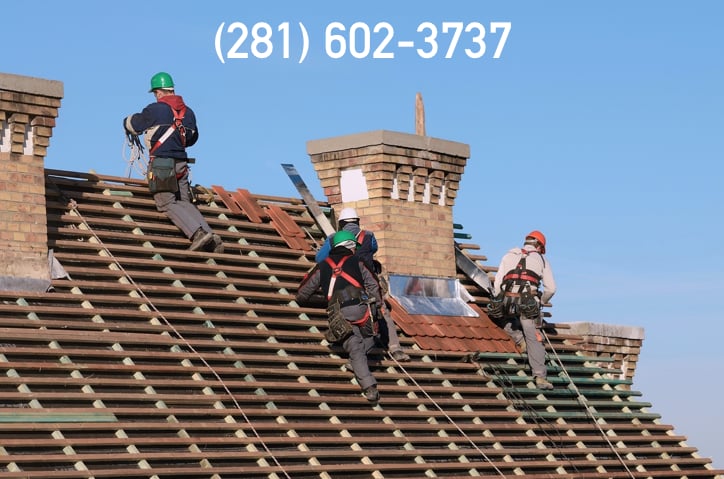 Slide of The Woodlands Roofing Expert