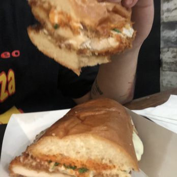 The Kroft - Chicken Parmesan Sandwich was the best recommendation from one of the workers, definitely feeds a big boy like me - Sandwiches Near Me - Anaheim, California The Kroft - Chicken Parmesan Sandwich was the best recommendation from one of the workers, definitely feeds a big boy like me - Sandwiches Near Me - Anaheim, California