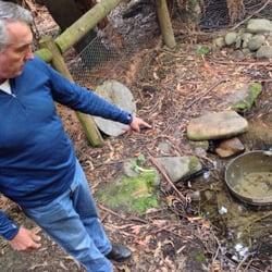 McHenry Distillery - Bill shows us one of the springs!