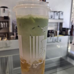 Mango Matcha Latte