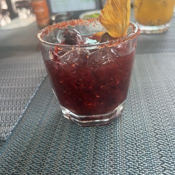 Abulón - On the rocks berry margarita was very tasty. - Seafood Near Me - Puerto Vallarta, JAL Abulón - On the rocks berry margarita was very tasty. - Seafood Near Me - Puerto Vallarta, JAL