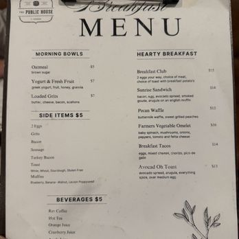 The Public House - Sept 26, 2026 breakfast menu - Bars Near Me - Atlanta, Georgia The Public House - Sept 26, 2026 breakfast menu - Bars Near Me - Atlanta, Georgia