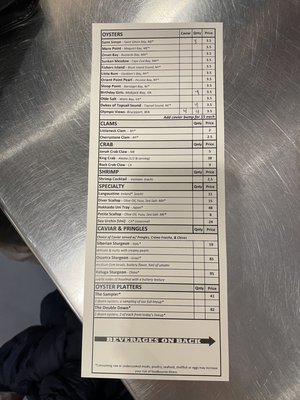 Menu photo 7 Lobster Place New York, NY
