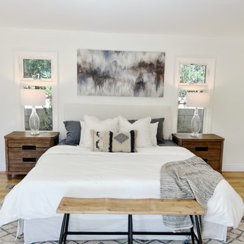 KMW Interiors - Primary Suite Staging - Home Staging Near Me - Beverly Hills, California