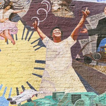 Unidad Park - depiction of former president Corazon Aquino who lead the People Power Revolution against 2 decades of Ferdinand Marcos' totalitarian regime - Parks Near Me - Los Angeles, California