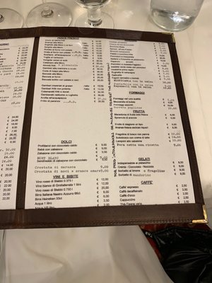 Menu photo 2 Al Moro Rome, RM