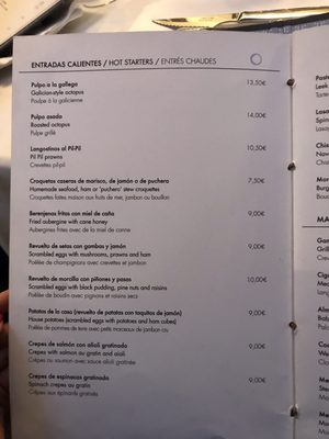 Menu photo 7 Taberna Miguel Estepona, MA