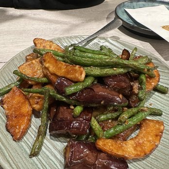 Hao Shi Guang - H14pumpkin slices with eggplants and green beans - Chinese Near Me - Boston, Massachusetts