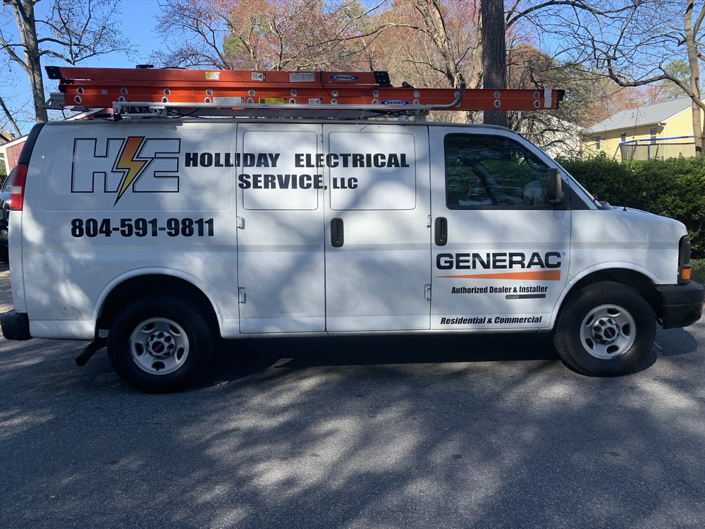 HOLLIDAY ELECTRICAL SERVICE 10307 Carlow Rd, Chesterfield, Virginia