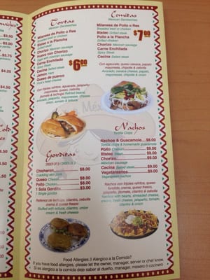 Menu photo 3 La Charrita West Bronx, NY