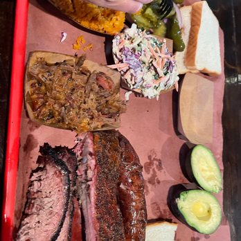Terry Black's Barbecue - Mixed plate - Barbeque Near Me - Austin, Texas