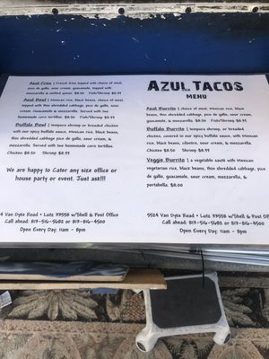 Menu photo 8 Azul Taco Lutz, FL Menu photo 8 Azul Taco Lutz, FL