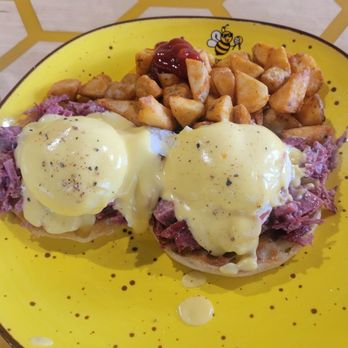 Honey Bees Breakfast Lunch - Ireland benedict - Breakfast & Brunch Near Me - Myrtle Beach, South Carolina Honey Bees Breakfast Lunch - Ireland benedict - Breakfast & Brunch Near Me - Myrtle Beach, South Carolina