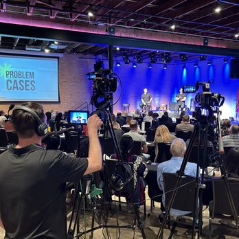 Ethos Media - Our multi-camera setup (Sony FX6) capturing a seminar for Genesis Back and Neck. - Video/Film Production Near Me - Dallas, Texas