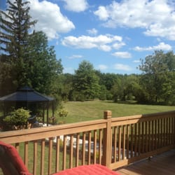 Bella Teresina Inn - View from the door of the hot tub.