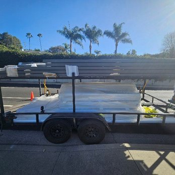 Vergola USA - My custom painted steel 50' x 19' Vergola arrived for installation. - Patio Coverings Near Me - Gardena, California Vergola USA - My custom painted steel 50' x 19' Vergola arrived for installation. - Patio Coverings Near Me - Gardena, California