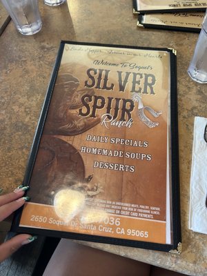 Menu photo 1 Silver Spur Santa Cruz, CA Menu photo 1 Silver Spur Santa Cruz, CA